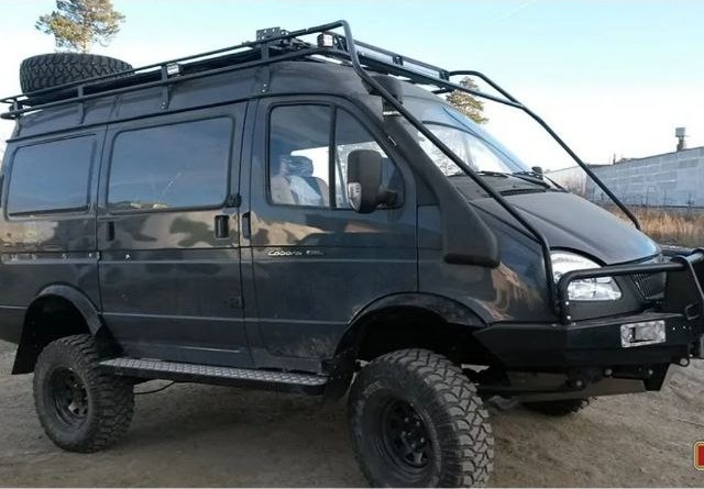 ГАЗ Соболь 4x4 — подготовленный внедорожник для эвакуации